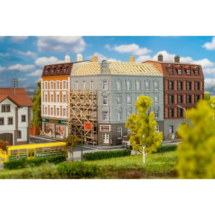FALLER 232166 N Stadteckhaus im Umbau, Modellbau Zubehör, 1 Stück – Bild 1