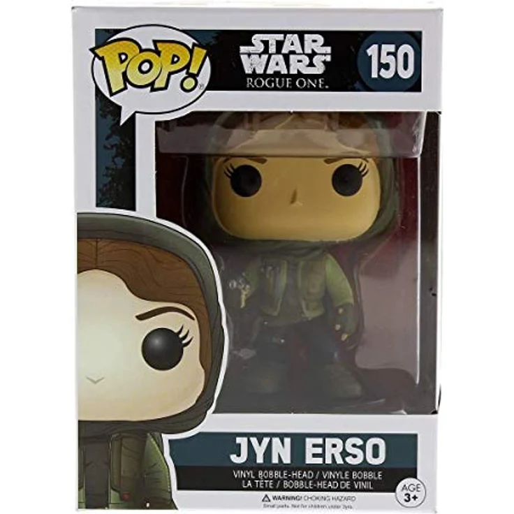 Funko 10450 POP Bobble: Star Wars: Rogue One: Jyn Erso Hooded (Exc) – Bild 3
