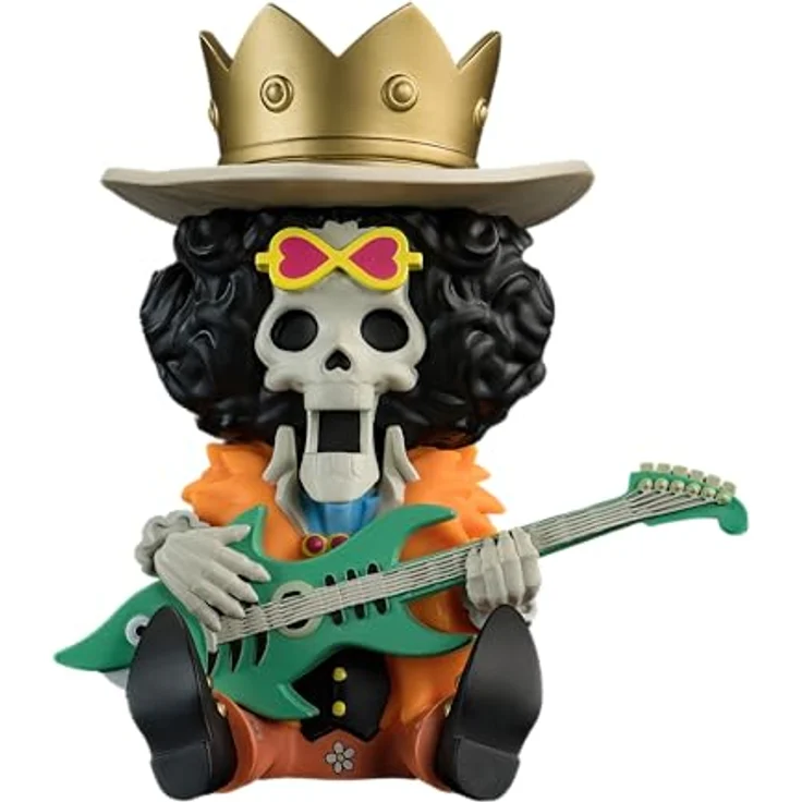 Plastoy Sparschwein One Piece: Brook, Sammelfigur für Fans der Anime-Serie – Bild 2