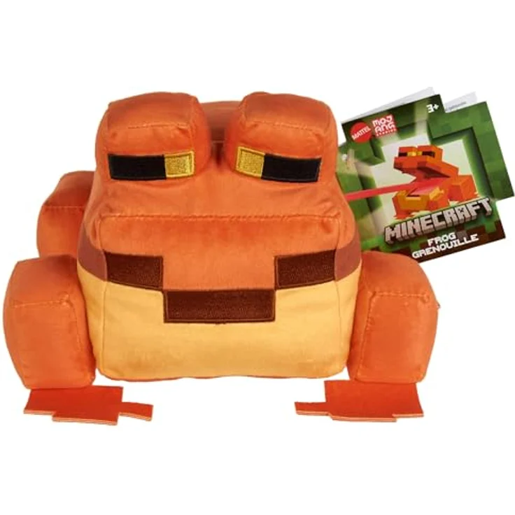 Mattel Minecraft Plüschfrosch, ca. 20 cm, kuscheliges Spielzeug für Sammler und Kinder ab 3 Jahren – Bild 5