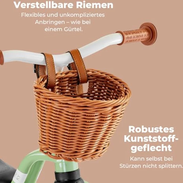 Puky Fahrradkorb 9122 Puky Chaos Korb S, Kinderfahrradtasche aus flexiblem Kunststoff, geeignet für Wutsch, Fitsch, Pukymoto und Ceety – Bild 5