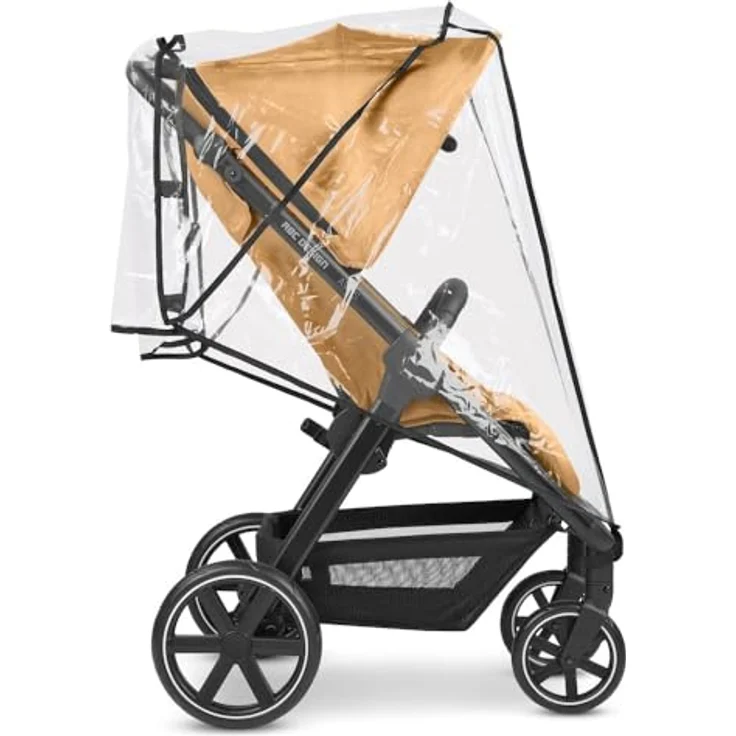 ABC Design Alltagsbuggy Avus – Handlicher und komfortabler Buggy für den Alltag mit flacher Liegeposition und kompaktem Faltmaß mit Transportsicherung – ab Geburt bis 22 kg (honey) – Bild 5