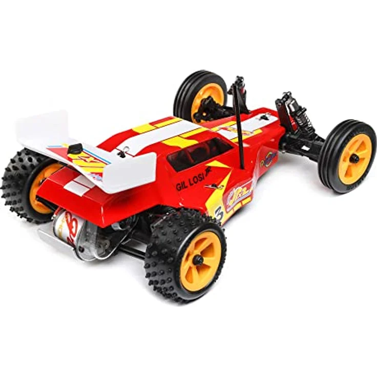 LOSI 1/16 Mini JRX2 Brushed 2WD Buggy RTR, Red – Bild 2