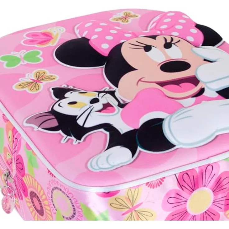 Disney Minnie Maus Kitten-Elite 3D Rucksack, rosa, Kindergartenrucksack mit gepolstertem Rücken, 25 x 30 cm, Kapazität 7 L – Bild 4