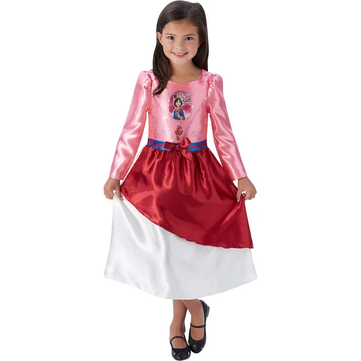 Rubie´s Disney Prinzessin Mulan Kinderkostüm, Klassische Märchenprinzessin, glänzender Stoff mit schönen Mustern, 100% Polyester