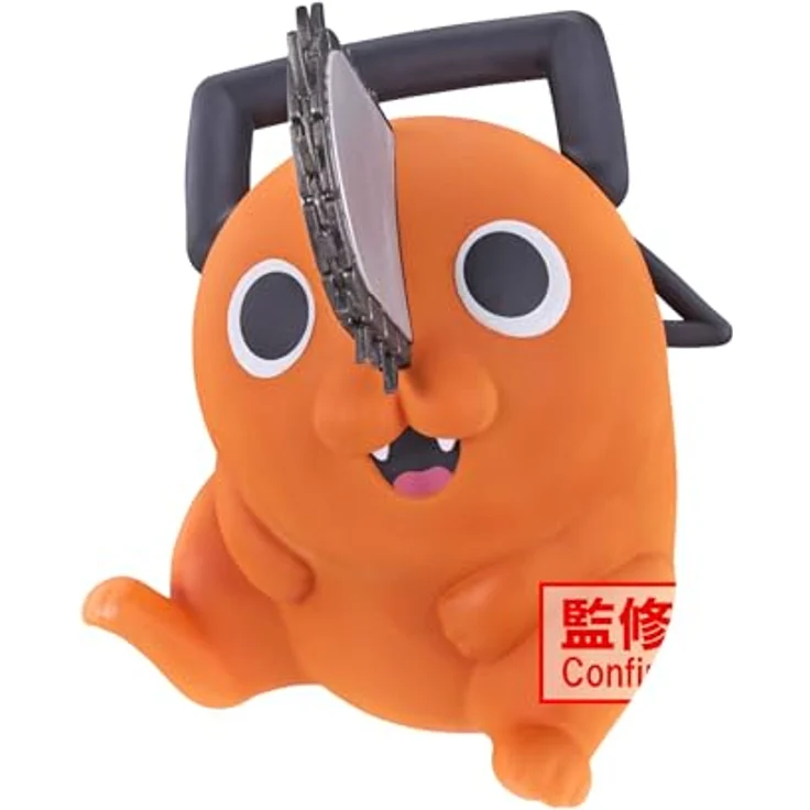 Banpresto GS2 Chainsaw Man Collectible Statue Pochita sitzend 11 cm, Einfarbig, Multicolor, Mediano – Bild 1