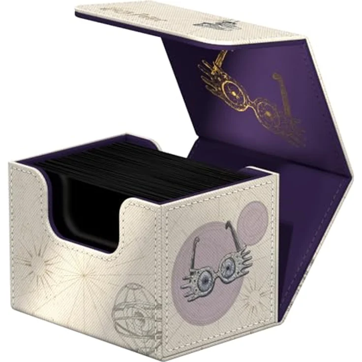 Ultimate Guard Sidewinder 100+ Xenoskin Harry Potter - Luna Lovegood, Deck-Box für 100 Karten, Magentverschluss, Mikrofaser-Innenseite – Bild 5