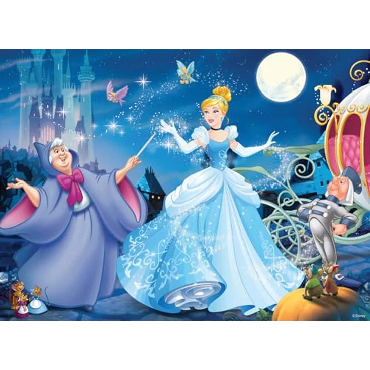 Ravensburger Puzzle 100 Adorable Cinderella, 100 Teile, Kinderpuzzle – Bild 1