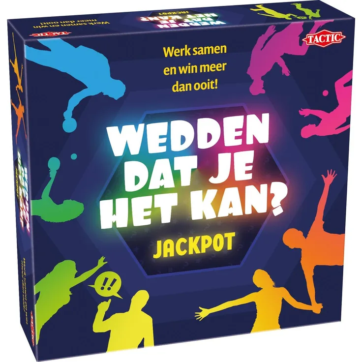 Selecta Spielzeug Wetten, dass du es schaffst? Jackpot-Brettspiel, interaktives Spiel für Paare mit Aktions- und Denksportaufgaben