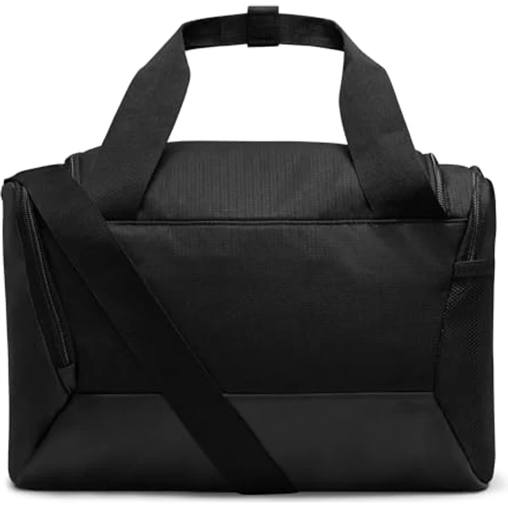 Nike Sporttasche Brasilia - Sporttasche (XS, 25 l) - Schwarz/Weiß - Mit separatem Fach für Schuhe und verschwitzte Kleidung – Bild 3