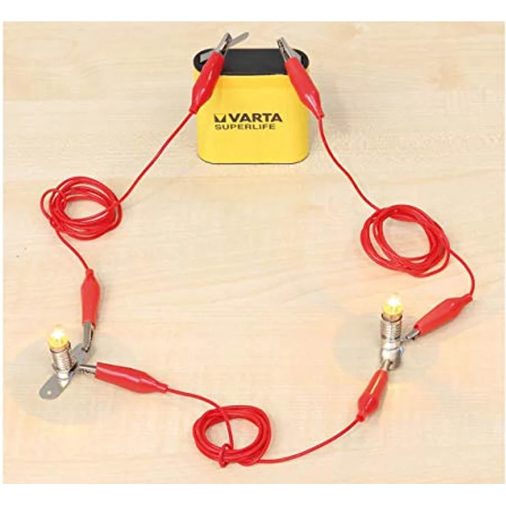 Betzold Experimentier-Koffer "Elektrizität und Stromkreise", 540 Teile für Gruppenexperimente im Physik-Unterricht – Bild 4