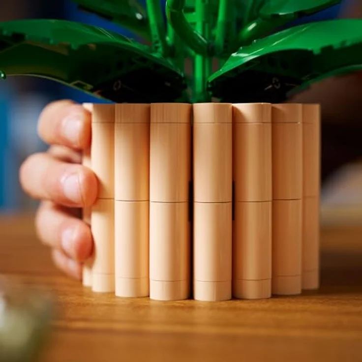 LEGO Botanicals Friedenslilie 11504, Kunstblumen Set für Erwachsene mit weißen Blüten und Knospen, DIY Deko für Wohnzimmer oder Schlafzimmer – Bild 5
