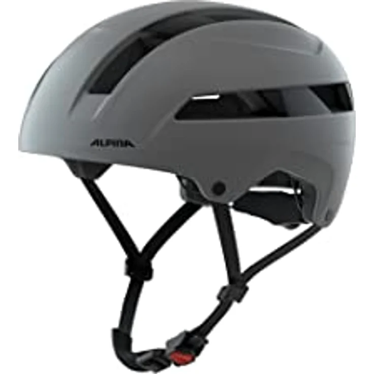 ALPINA SOHO - Extrem Robuster, Leichter & Individuell Anpassbarer Urban Fahrradhelm Für Erwachsene, coffee-grey matt, 55-59 cm – Bild 1