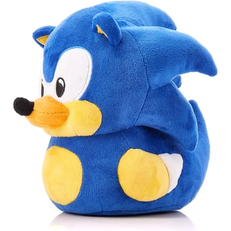 TUBBZ Sonic Gummiente Plüsch, offizielles Sonic Der Hedgehog Merchandise, sammelbares Kuscheltier, maschinenwaschbar – Bild 1