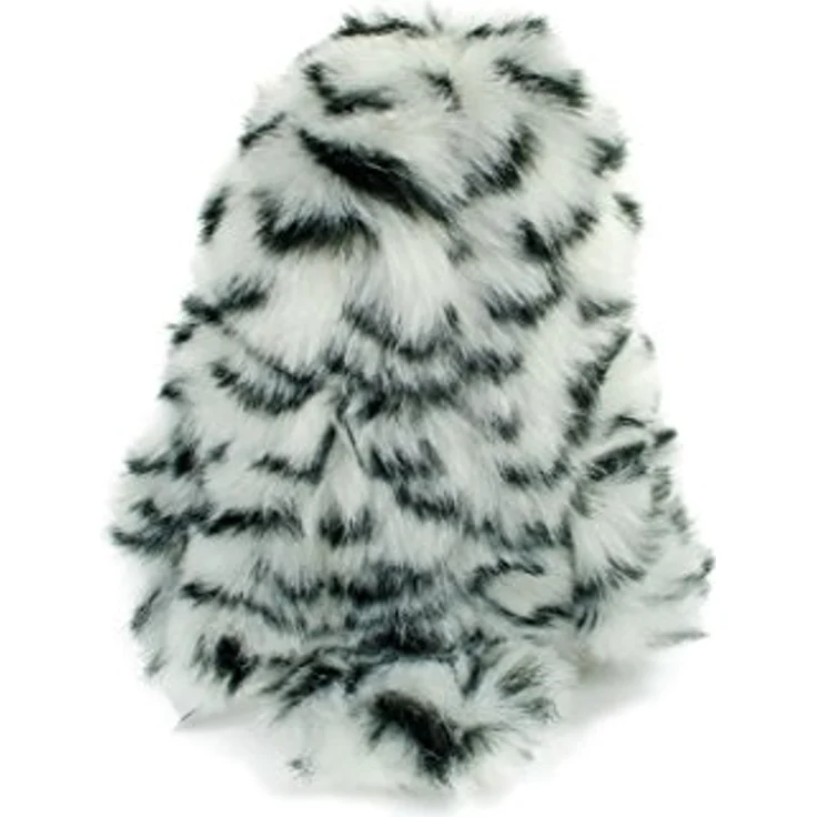Teddys Rothenburg Kuscheltier Schneeeule 17 cm stehend weiß/schwarz Plüschschneeeule Plüschtier – Bild 3