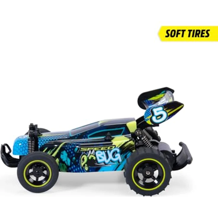 Dickie Toys RC Speed Bug 1:24, Ferngesteuertes Einsteiger Modellauto mit 2,4 GHz Fernbedienung, 8 km/h, für Kinder ab 6 Jahren – Bild 4