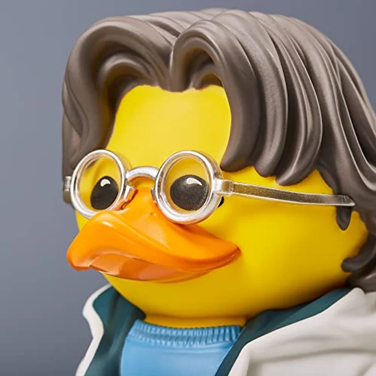 TUBBZ Box-Ausgabe: Metal Gear Solid - Dr Hal Otacon Emmerich, Cosplaying-Gummiente Vinylfigur in detailreicher Ausführung, 9 cm groß – Bild 4