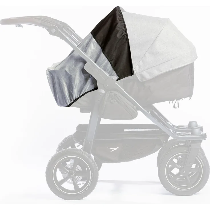 TFK UV-Sonnenschutz für TFK Duo 2 Kombi-Einheit, luftiger Stoff, schützt vor 60% aller UVA- & UVB Strahlen