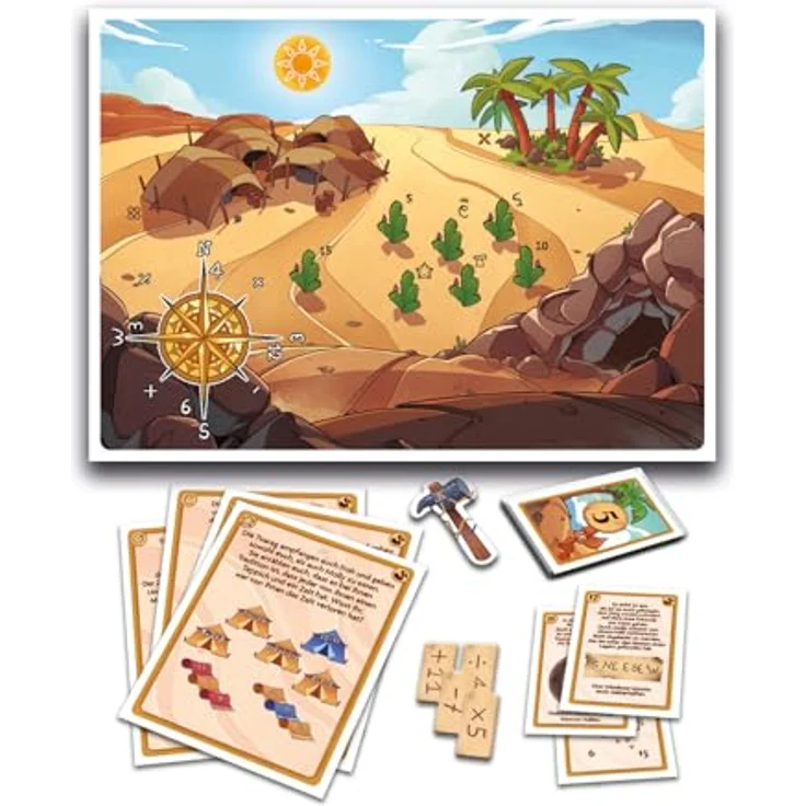 Clementoni Galileo Escape Games Trio-Set - Gesellschaftsspiel mit 3 Abenteuern in der Wildnis, Rätselspaß ab 8 Jahren – Bild 5