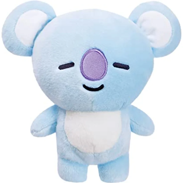 Aurora 61452 Teddy-Bär, Blau, hochwertiges Plüschtier, umweltfreundlich mit recycelter Füllung, offiziell lizenziert von BT21 – Bild 1