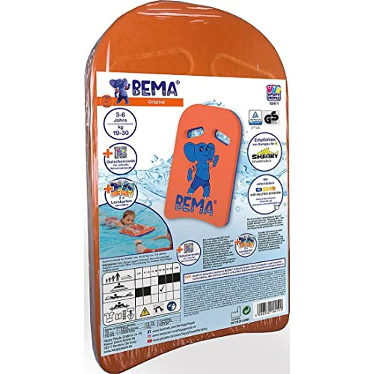 BEMA Schwimmbrett, hochwertige Schwimmhilfe in ergonomischer Form – Bild 3