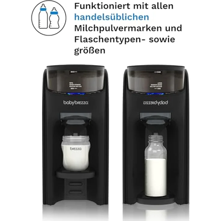 Baby Brezza Babyflaschenwärmer, Formula Pro Advanced automatischer Flaschenzubereiter, schnell, präzise, mit 3 Temperaturen – Bild 4