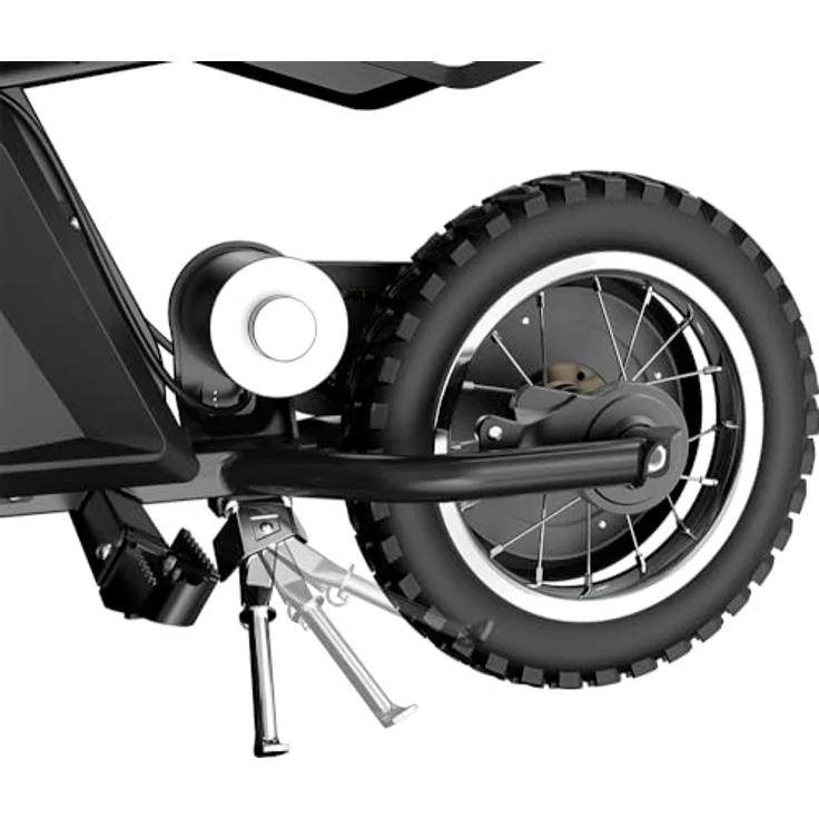 Razor Dirt Rocket MX125 Black+, Elektrisches Dirtbike für Kinder ab 7 Jahren, 10,8-V-Lithium-Akku, 8 mph maximale Geschwindigkeit – Bild 4