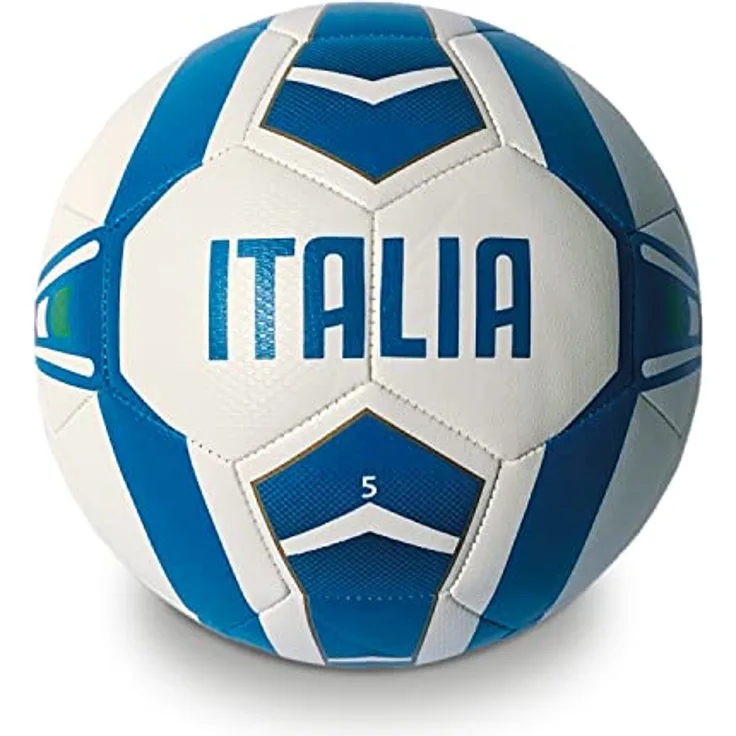 Mondo Sport - ITALIA Genähter Fußball - Offizielles Produkt - Größe 5 - 400 g - 23018