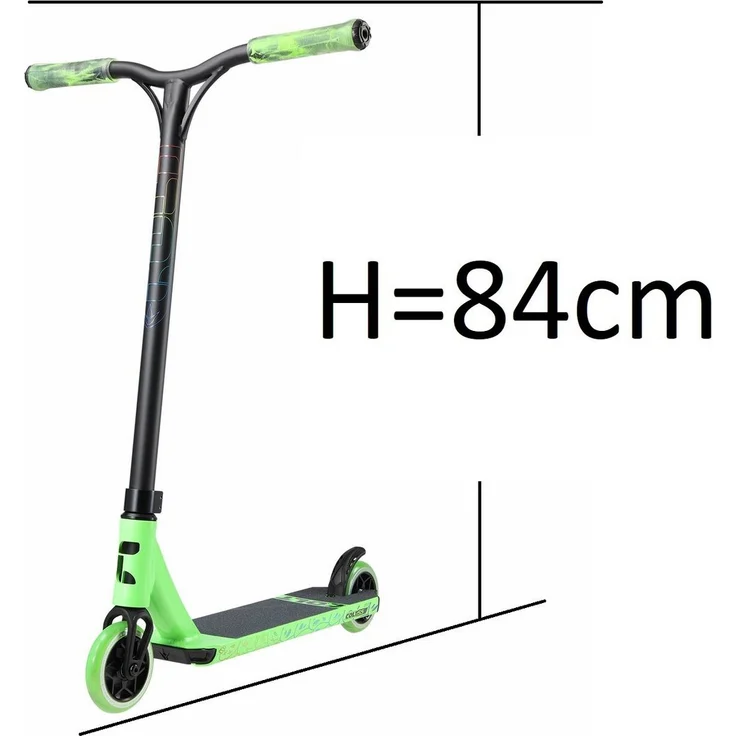 Blunt Stuntscooter Blunt Colt S5 Complete Stunt-Scooter H=84cm grün, ideal für jüngere Fahrer