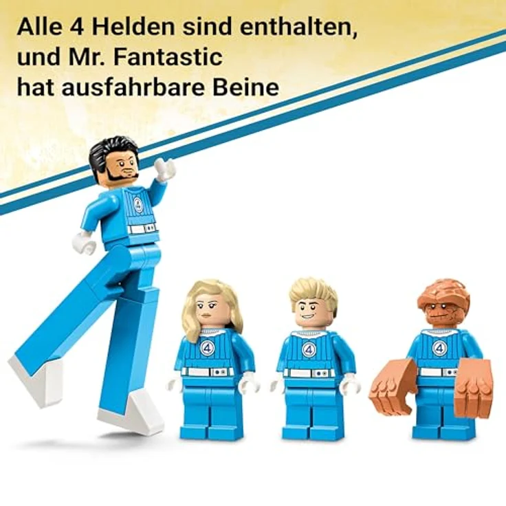 LEGO Marvel 76316 - Fantastic Four vs. Galactus, 427-teiliges Baufiguren-Set ab 9 Jahren mit 28 cm großer Galactus-Figur – Bild 5
