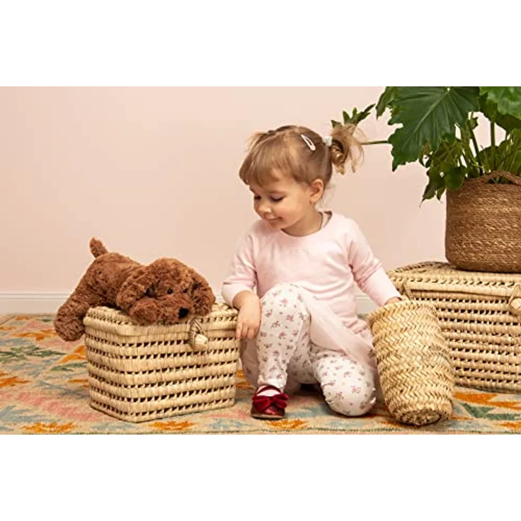 Schlenkerhund braun 28cm – Bild 5