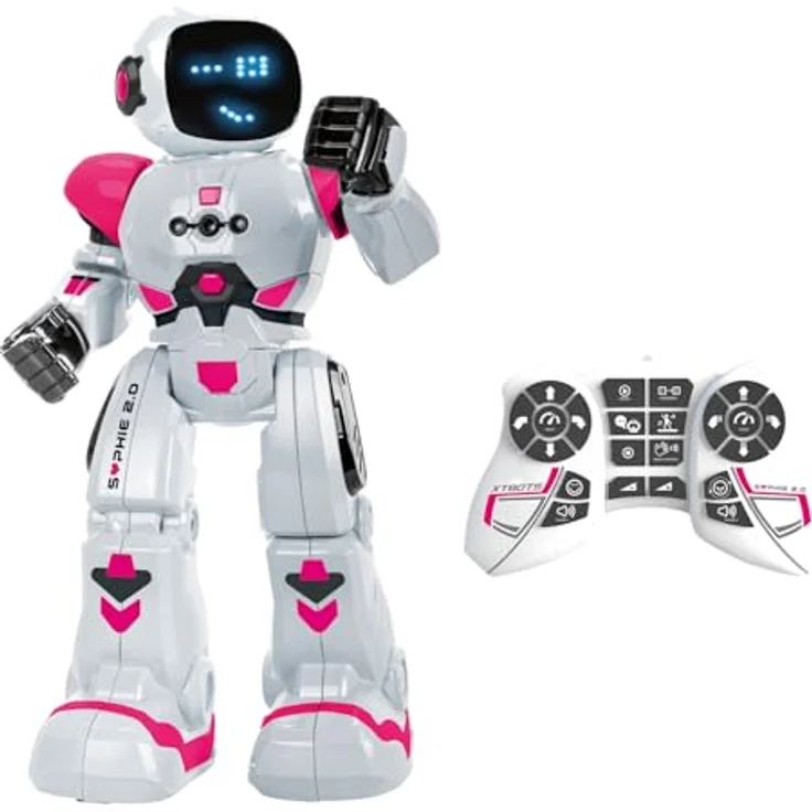 Xtrem Bots - Sophie | Roboter Kinder Ab 4 Jahre | Mädchen Roboter | Ferngesteuerte Roboter | Programmierbarer Roboter | Roboter Ferngesteuert Farbe Rosa – Bild 2