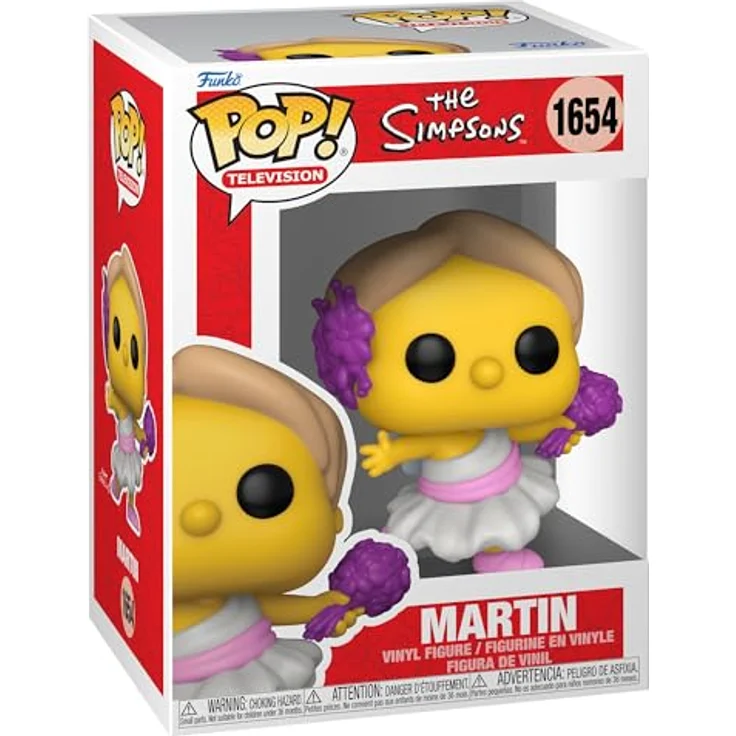 Funko POP! TV: Simpsons 0 - Martin Prince As Calliope - Vinyl-Sammelfigur - 9,5 cm - Geschenkidee - Offizielle Handelswaren - TV Fans – Bild 1