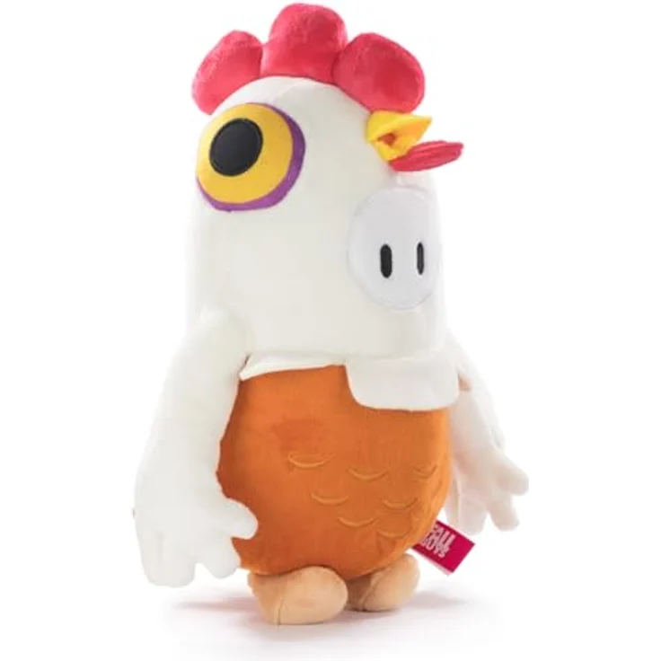 Barrado Fall Guys Plüschtier Rooster Kostüm, Huhn, 30cm, offiziell lizenziert – Bild 2