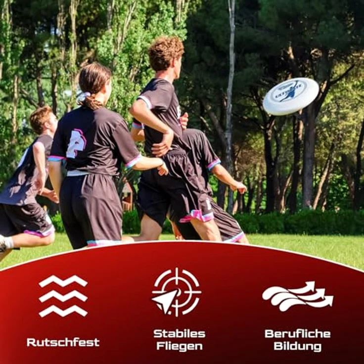 Wham-O Frisbee Ultimate 175g, Trainingsscheibe für Wettbewerb, 2er Pack – Bild 5