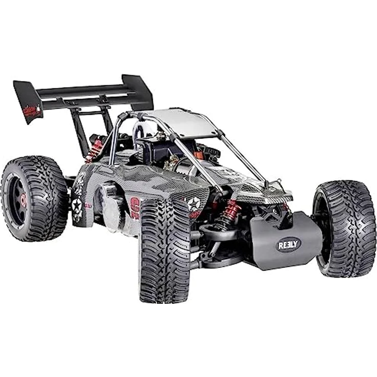 Reely Carbon Fighter Special-Edition 1:6 RC Thermo Buggy mit 2-Takt-Motor, 26 ccm, 1,6 PS, 2,4 GHz Ready-to-Run – Bild 3