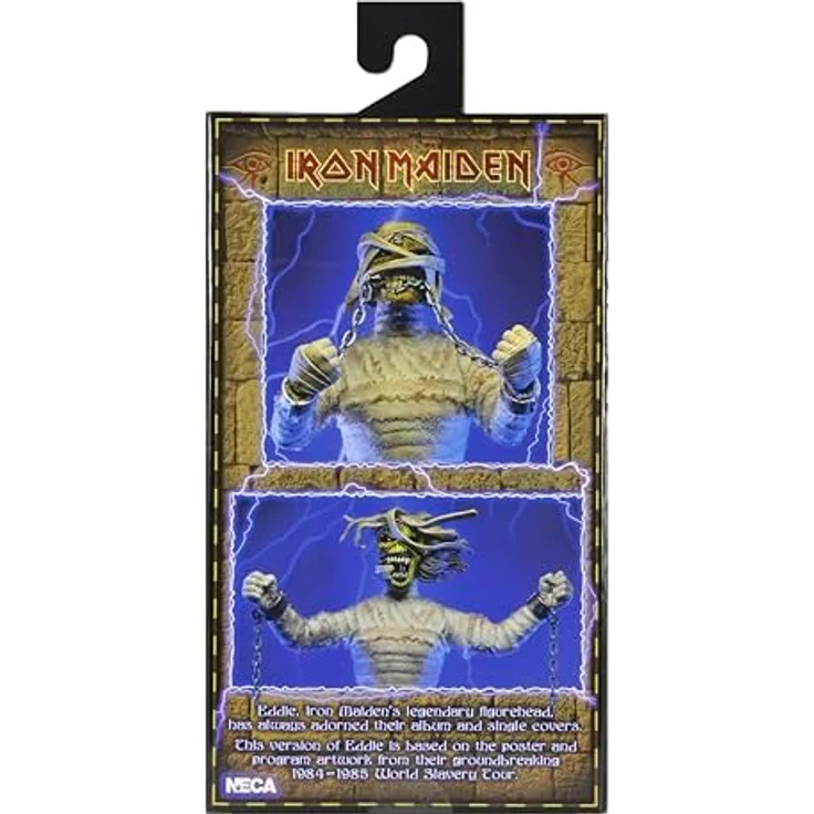 Star images 14905 Figure, NECA Eddie Mummy Actionfigur 20 cm, detailreich mit Stoffverband – Bild 2