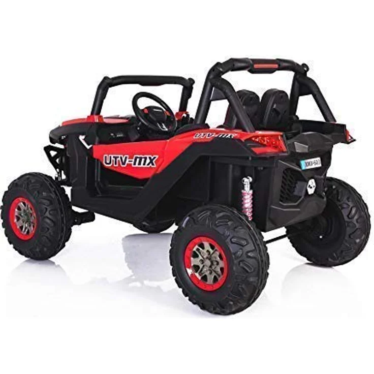 RIRICAR RSX Elektro Buggy Kinder elektroauto 12V 2 Sitzer, Rot, mit 2,4-GHz Fernbedienung, für Kinder von 36 Monaten - 8 Jahren, 2x12 V Batterie – Bild 5
