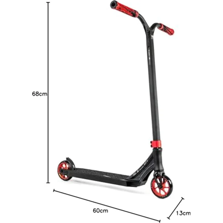 Ethic DTC Erawan V2 M, Stunt Scooter für Park, rot, leicht und reaktionsschnell aus Aluminium – Bild 9