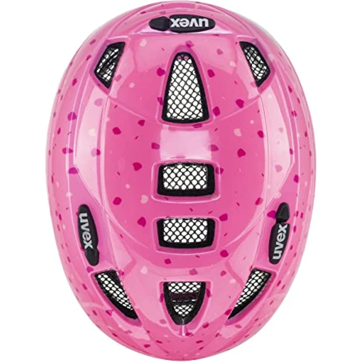 uvex kid 2 - leichter Fahrradhelm für Kinder - individuelle Größenanpassung - erweiterbar mit LED-Licht - pink confetti - 46-52 cm – Bild 5