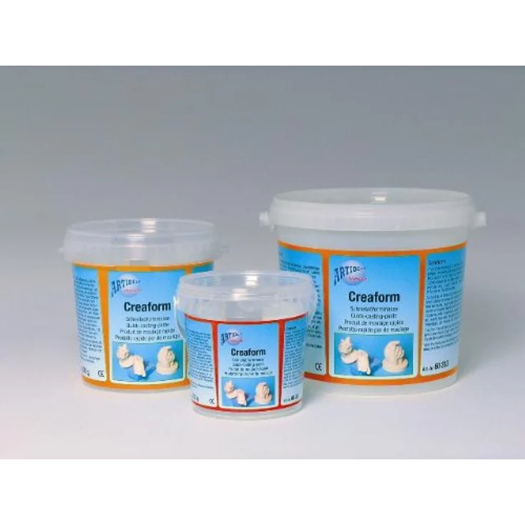 CREARTEC Modelliermasse hobby time, 500 g - Natürliche Rohstoffe, ungiftig und hautfreundlich – Bild 2