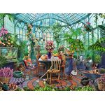 Ravensburger Greenhouse Mornings 500 Teile Puzzle für Erwachsene, handwerkliches Werkzeug mit perfekter Passform, Made in Germany
