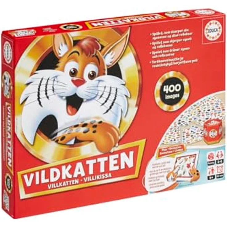 Educa Vildkatten Classic 300, Familienspiel mit 300 Bildern, Deutsch – Bild 2