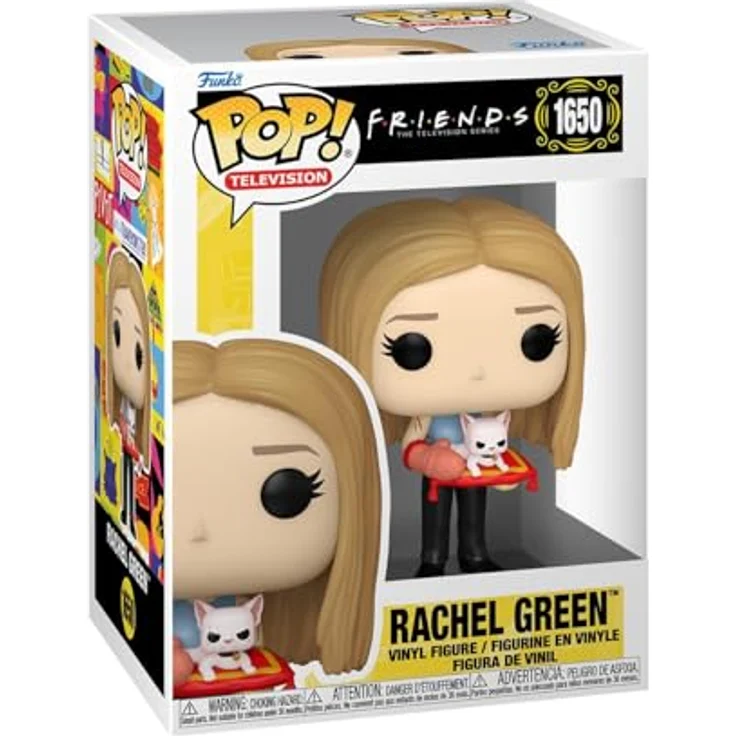 Funko POP! TV: Friends – Rachel Green Vinyl-Sammelfigur - 9,5 cm - Geschenkidee - Hochwertiges Vinylmaterial - Perfekt für Fans und Sammler – Bild 1