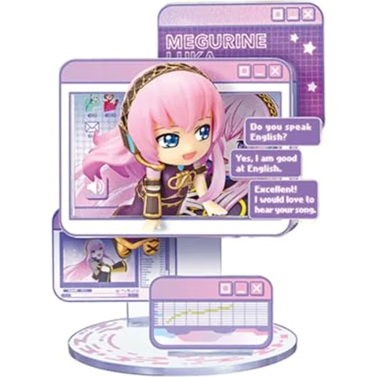 Re-Ment Hatsune Miku Minifiguren, 6 cm Window Figure Collection Display (6), PVC Sammelfiguren, inklusive Hatsune Miku und Freunde – Bild 7