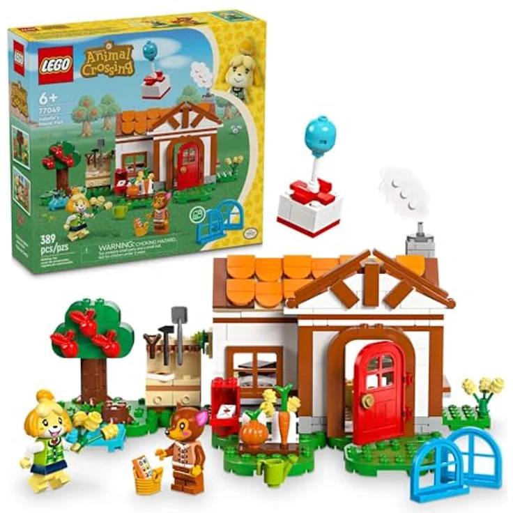 LEGO Animal Crossing 77049 Besuch von Melinda - Kreatives Bau- und Rollenspielzeug für Kinder ab 6 Jahren – Bild 1