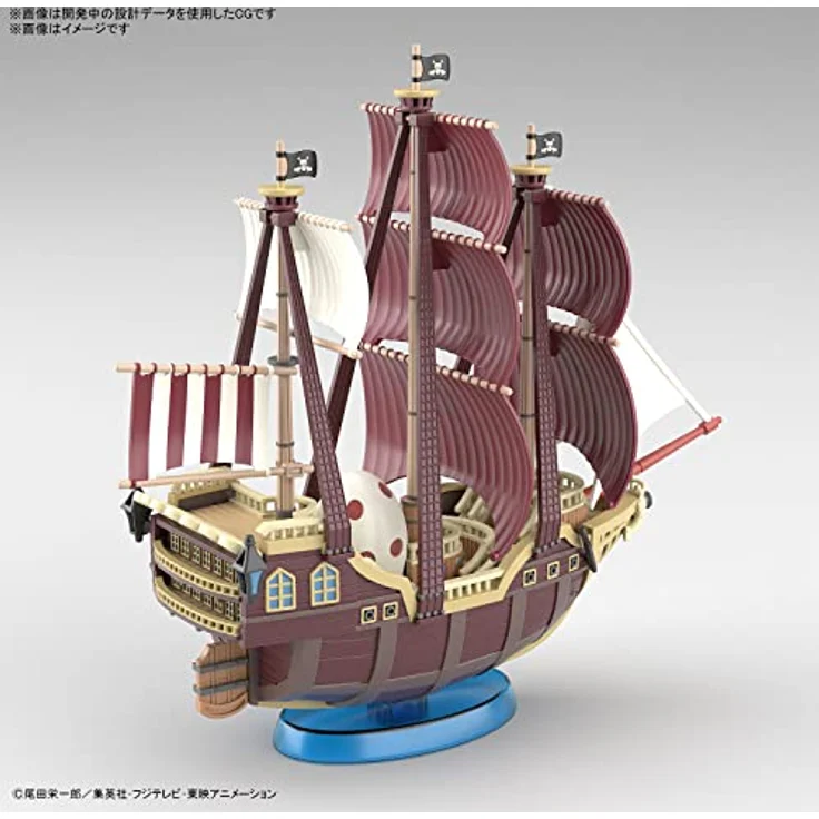 Bandai One Piece ORO Jackson, Sammelfigur aus der Grand Ship Collection mit Gol D. Rodger Flagge – Bild 2