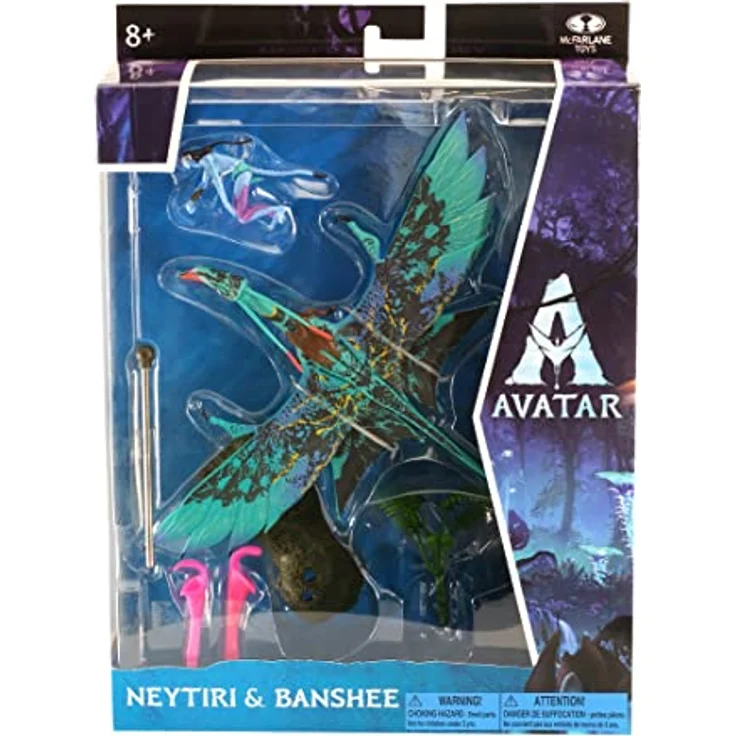 McFarlane Avatar - Aufbruch nach Pandora Deluxe Large Actionfiguren Neytiri & Banshee – Bild 8