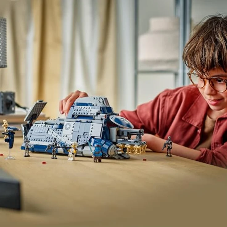 LEGO Star Wars 75435, MTT der Separatisten mit 976 Teilen, für Fans ab 9 Jahren, Maße 29x13x15 cm, Farbgestaltung Felucia – Bild 7