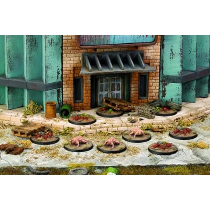 Modiphius Fallout: Wasteland Warfare - Wasteland Vermin, 9 Premium Resin Miniaturen mit Radroaches und Mole Rats, unbemalt, 32mm Maßstab – Bild 2